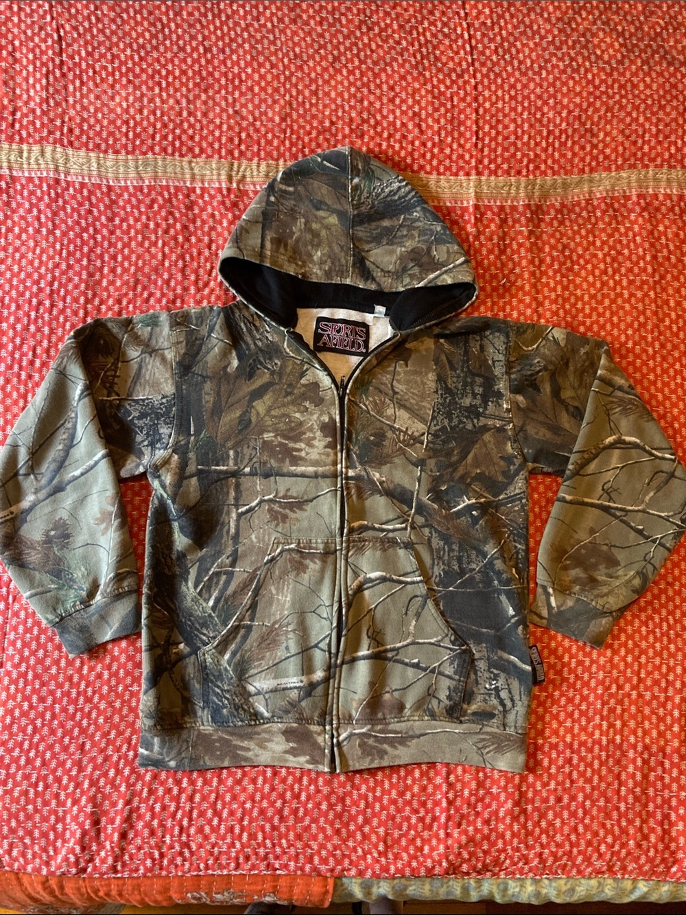 Real Tree Camo Zip-Up Hoodie